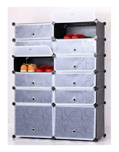 Botníkový organizér Barrowby TYP02 (plast + kov) *výpredaj