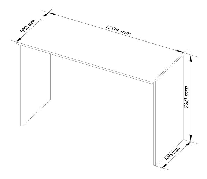 PC stolić Betul (wenge)