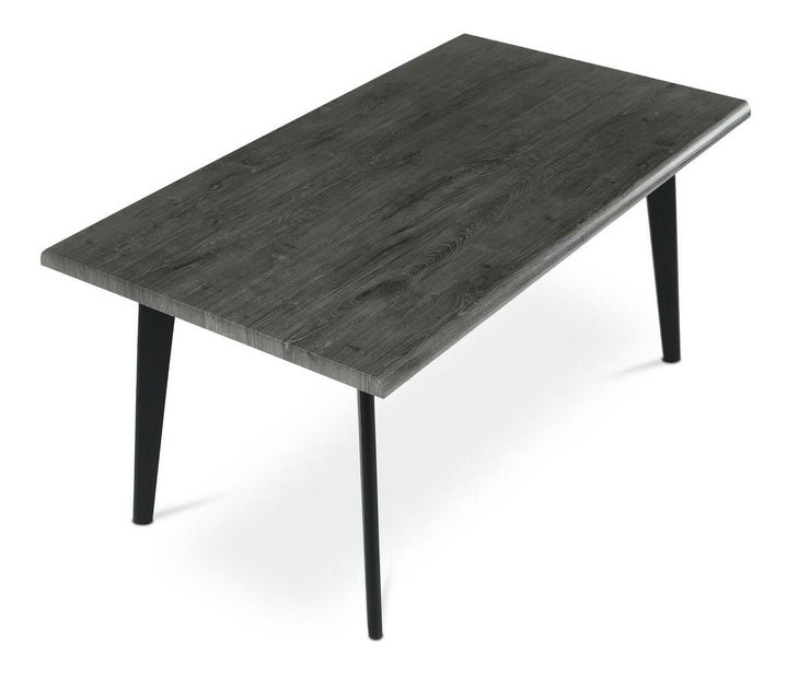 Masă sufragerie Habitacion 2 (stejar gri) (pentru 6 persoane)