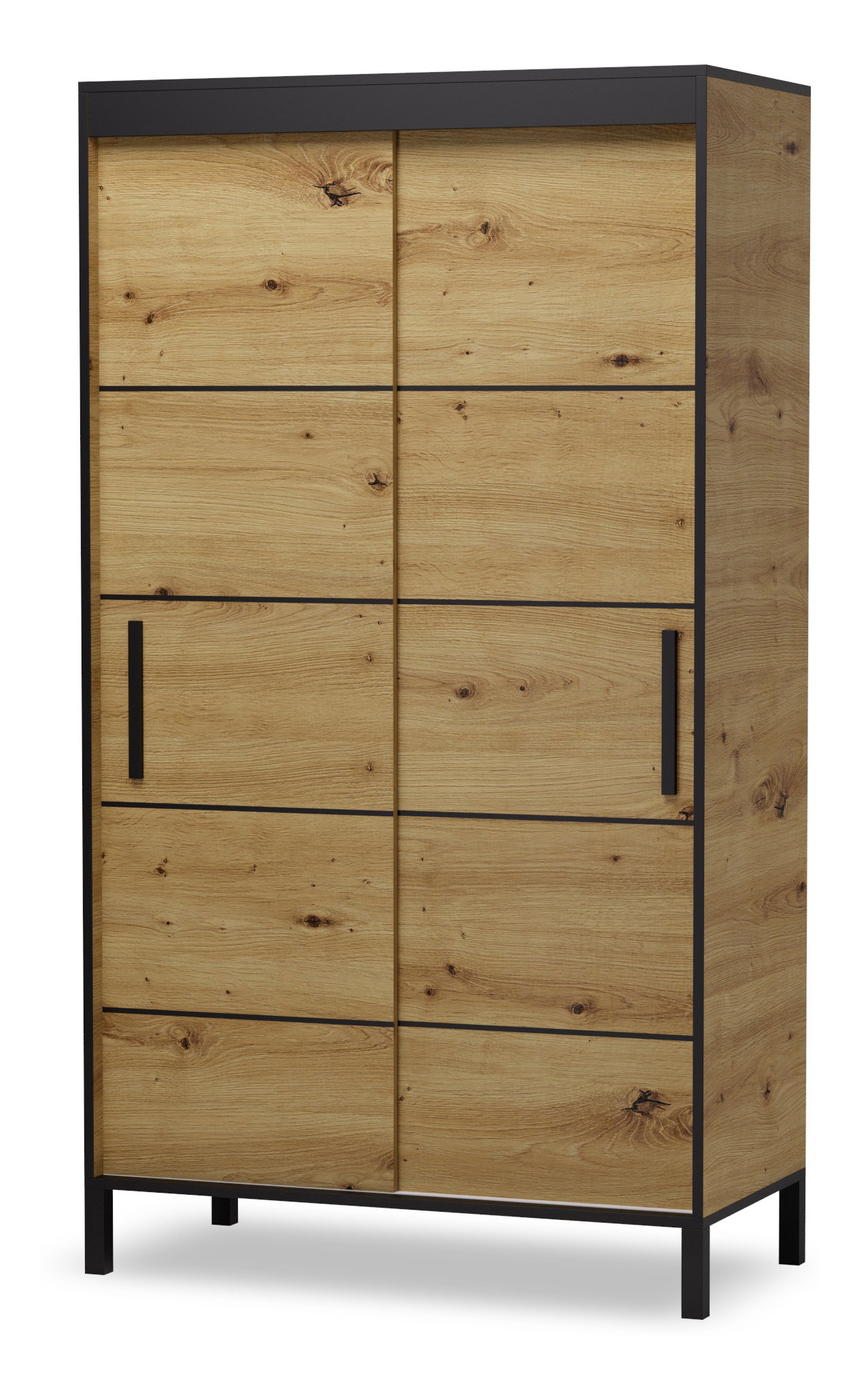 Ruhásszekrény Bellen (artisan tölgy)