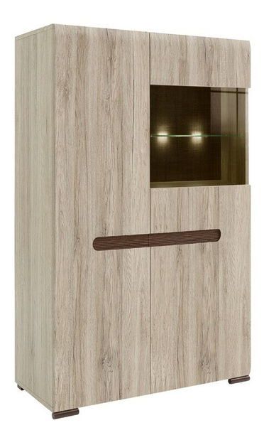 Vitrină Avril REG1W1D/14/9 (cu iluminat)