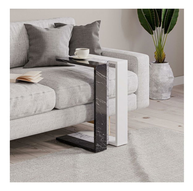 Măsuță laterală Maduda (alb) 