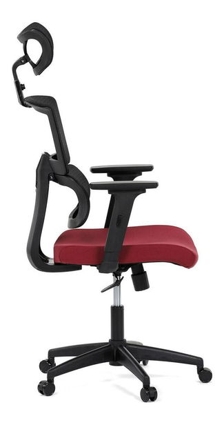 Irodai fotel Kurosadas (bordó + fekete)