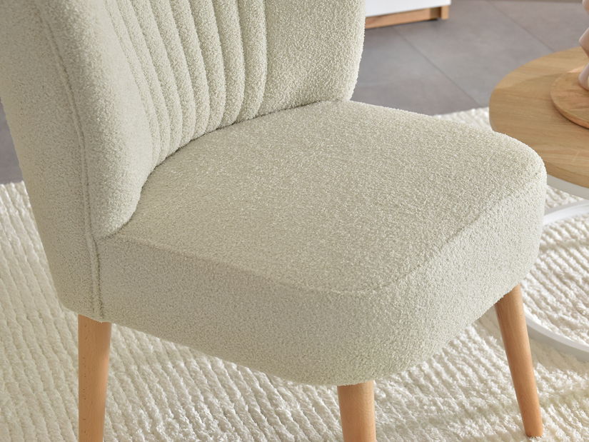 Relax fotel Dintieno (krém + tölgy)