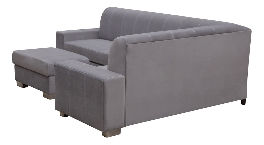 Sarokkanapé Mckenzie (világosszürke) (B)