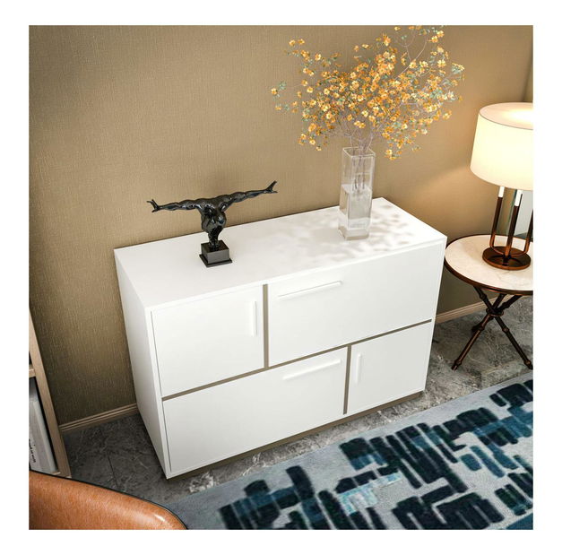 Skrinka Maresolla (biela + sivá)