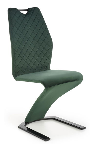 Scaun de sufragerie Klamgan (verde închis)