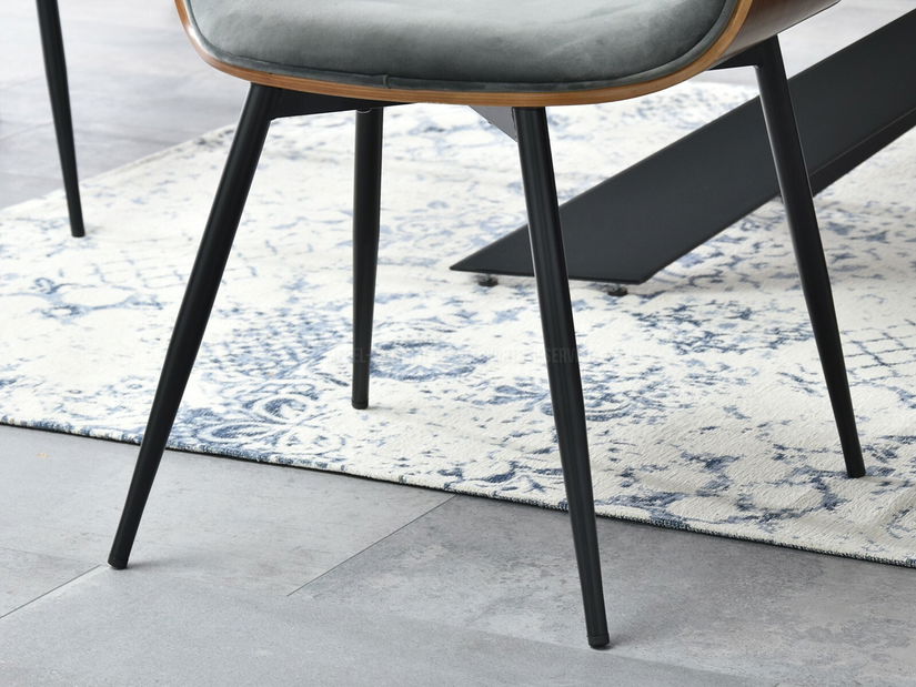 Scaun Rolf K (gri + negru)