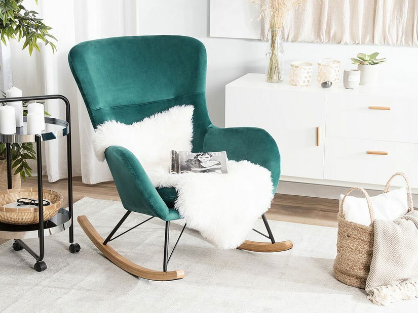 Fotoliu balansoar Esan (smaragd) *vânzare stoc