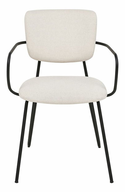 Set 2 ks jedálenských stoličiek Emmanuelle (biela)