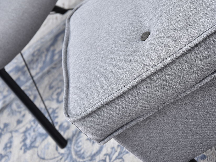 Taburetka Muriera (modrá + buk)