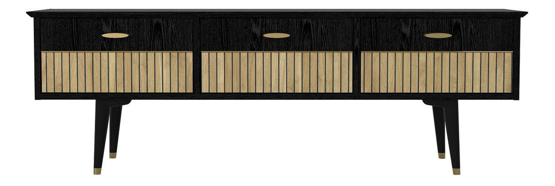 TV asztal/szekrény Boleo TV (fekete)