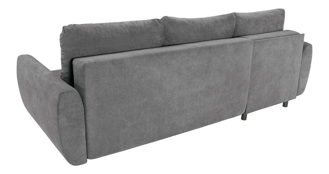 Rohová sedačka BRW Oslo Lux 3DL. RECMU (sivá) (L) 