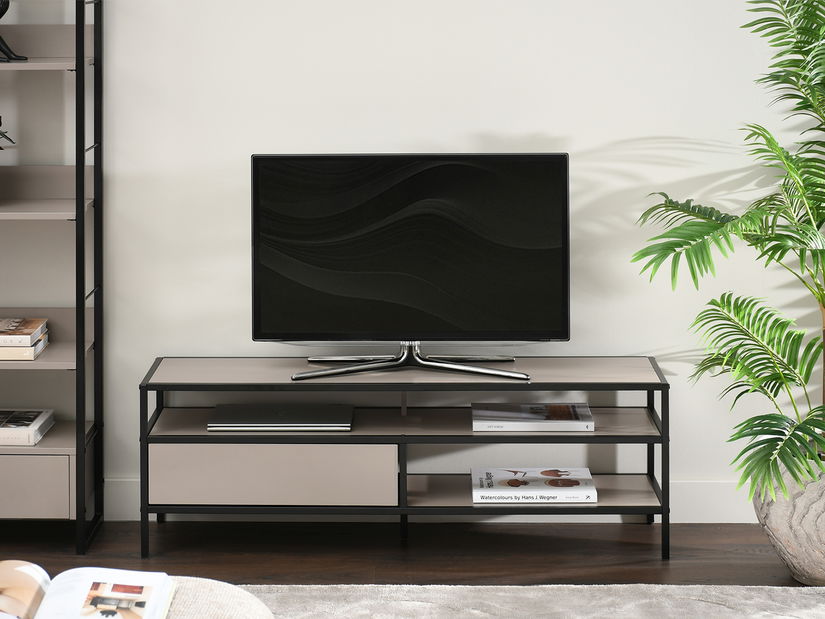 TV stolík/skrinka Subsidios (čierna)