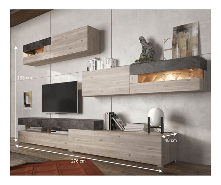 Mobilier living Imros (cu iluminat)