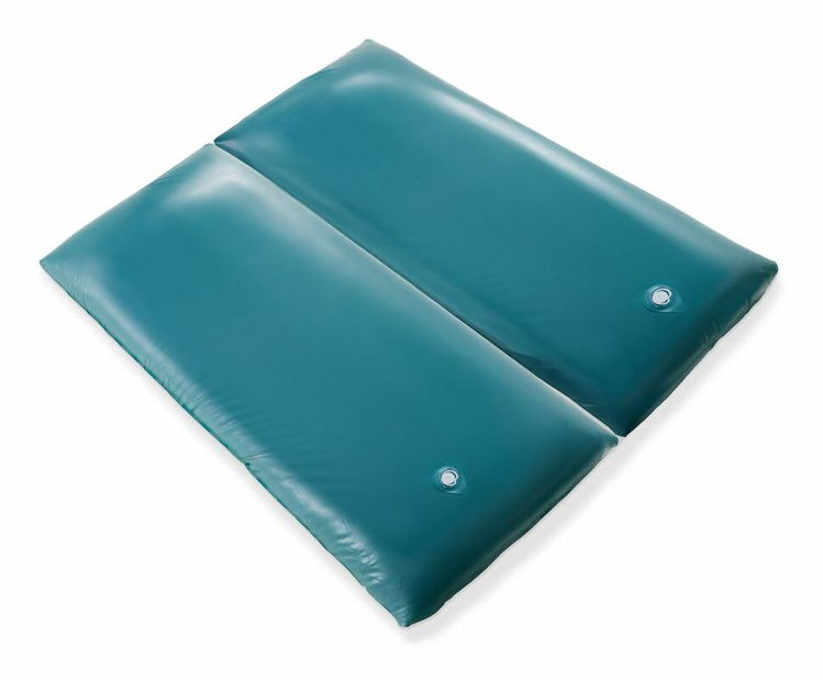Saltea pentru pat cu apă 200 x 160 cm Davine (verde albastru)