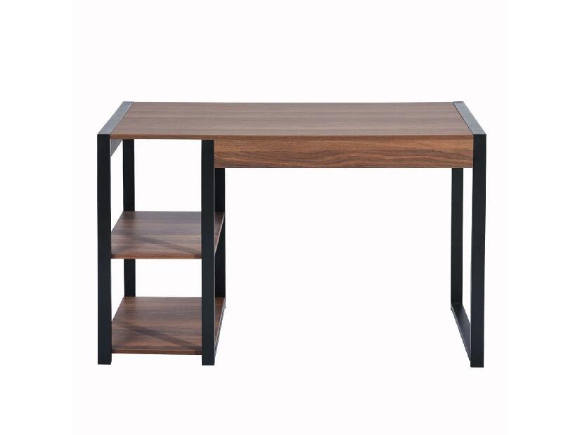 PC asztal Pedanu 2 (barna + fekete) 