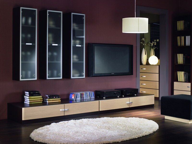 Vitrína BRW CLIPPER KOM4D-4W