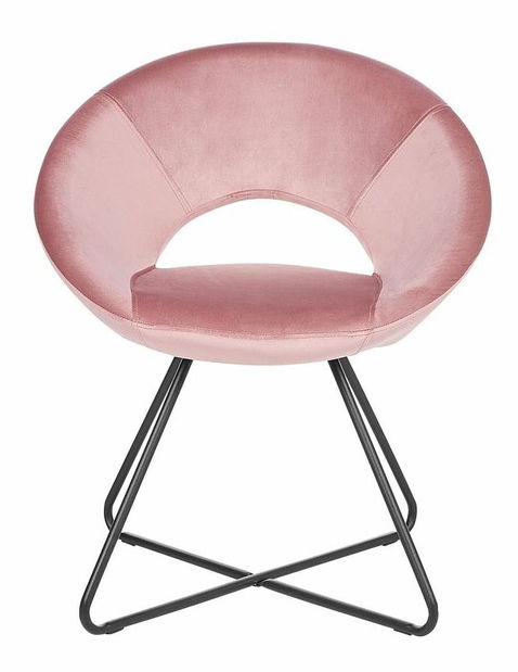 Kreslo Racel (ružová)