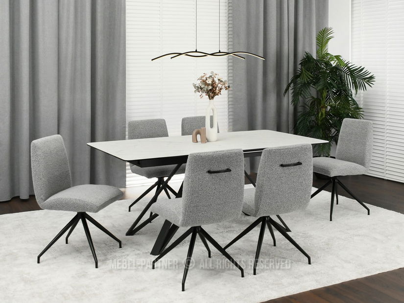 Scaun Neil (gri + negru)