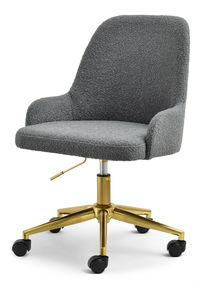 Scaun de birou Mio M (gri + negru)