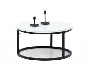 Konferenčný stolík Kolja Stolik S (biela + čierna)