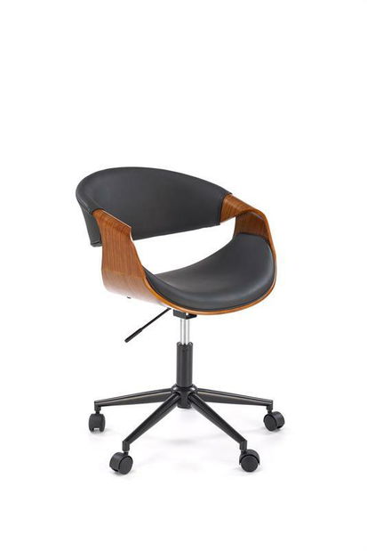 Irodai fotel Balbo (fekete + dió)