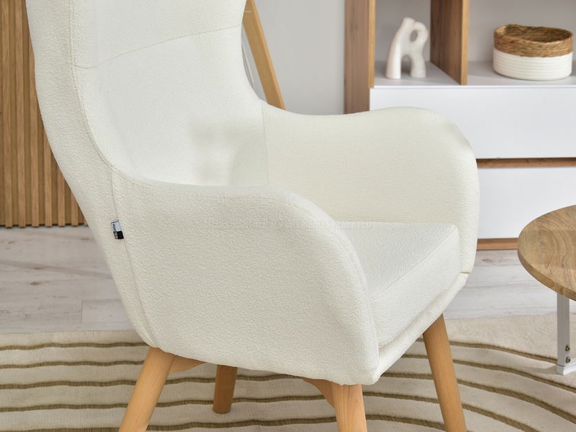 Fotelja Leto (bijela + crna)