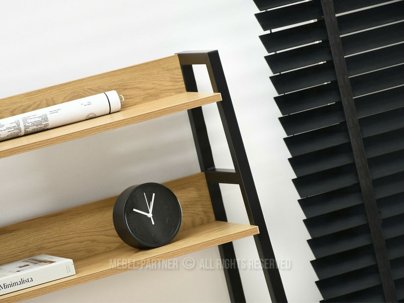 PC stol Bergino (hrast + crna)