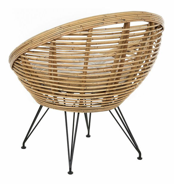 Set vrtnih fotelja (2 kom.) Marza (prirodna)