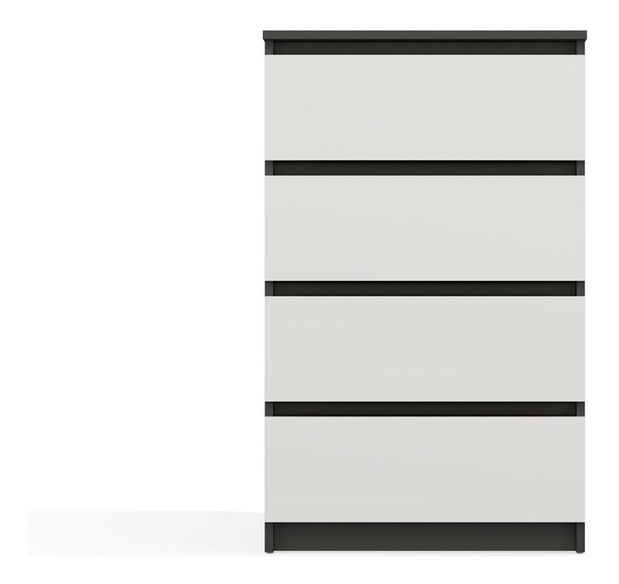 Komoda Musecalo 2 (antracit + biela)