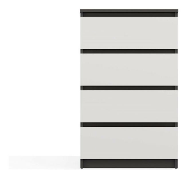 Komoda Musecalo 2 (antracit + biela)