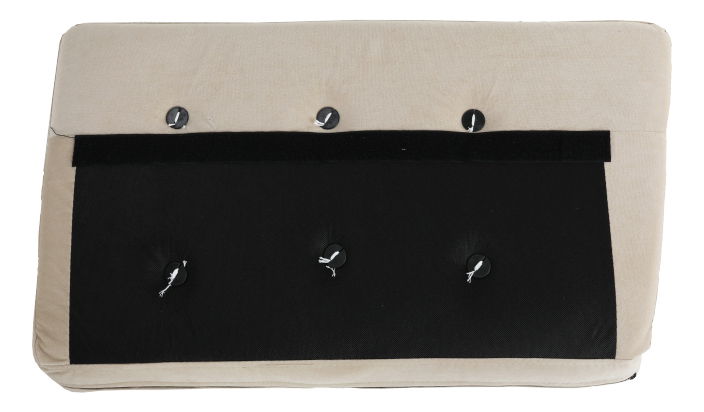 Háromszemélyes kanapé Sham (krém)