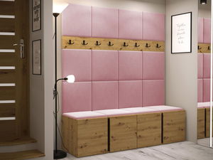 Mobilier Hol Timothy V (Stejar artisan + Stejar artisan + Negru) (Manila 09)