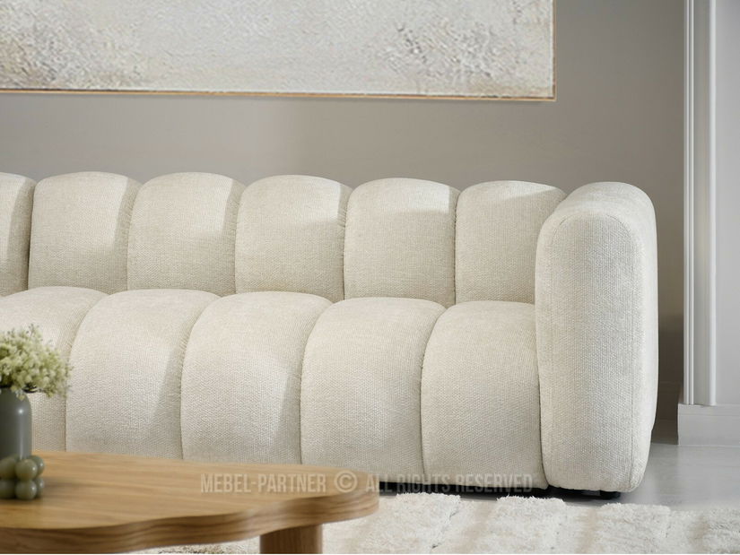 Sarokkanapé Octavos (krém + fekete)