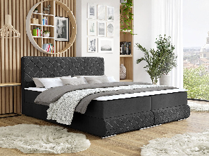 Manželská posteľ Boxspring Ella (160x200) (Manila 18)