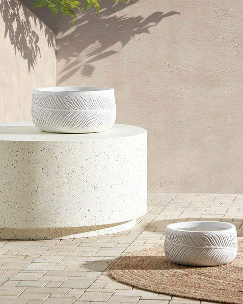 Virágtartó 19 cm Fiero (fehér)