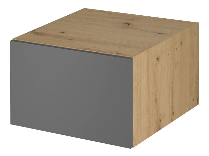 Felső konyhaszekrény N60 Langari (artisan tölgy + matt szürke)