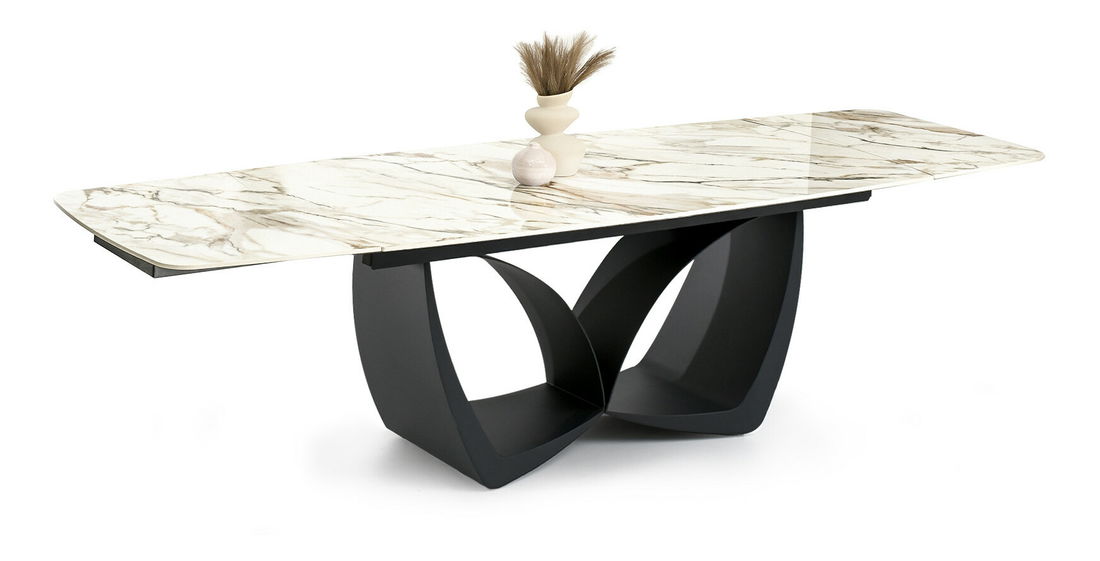 Blagovaonski stol Carteles (mramor + crna)