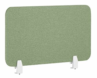 Panou separator birou 80 x 40 cm Walda (verde) 