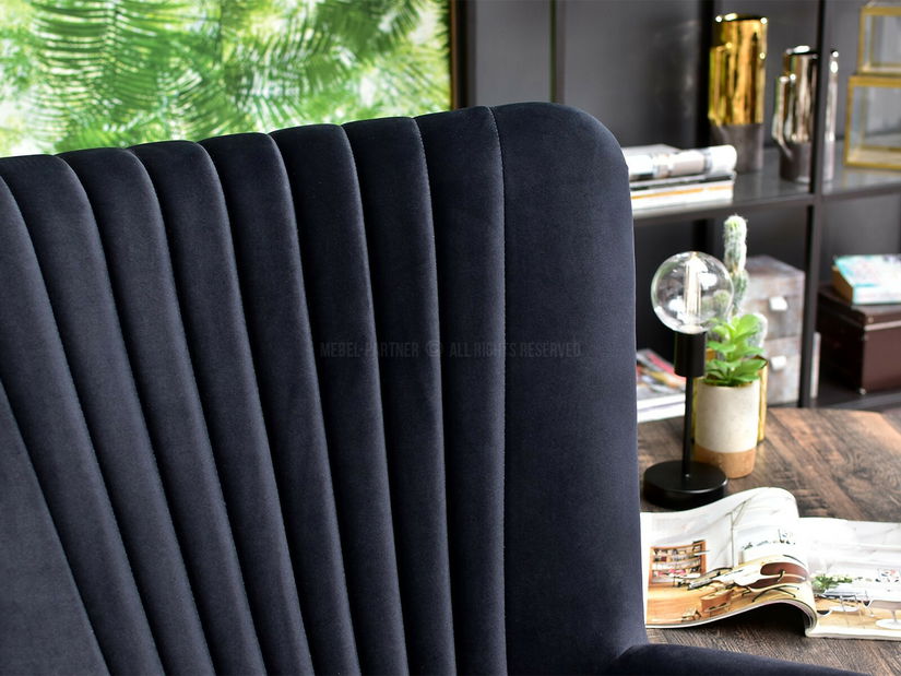 Fotoliu relax Nuttshell (negru)