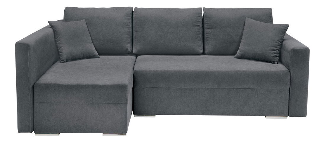 Rohová sedačka BRW Kris Lux 3DL URC (tmavosivá) (L)