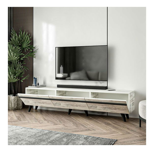 Masă TV/Dulap Amstel (cristal)