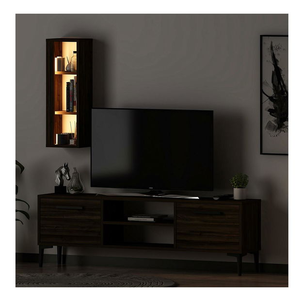 Mobilier living Kuvuni 1 (nuc) (cu iluminat)