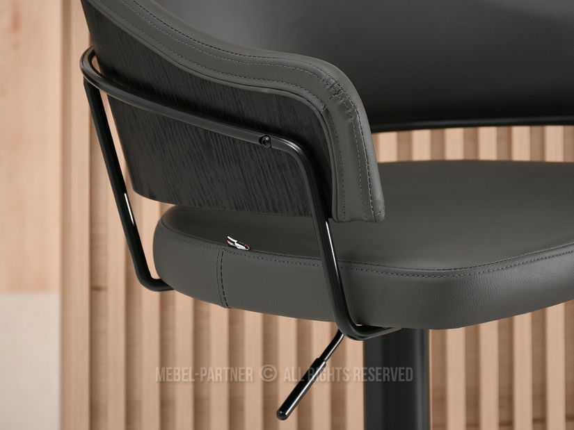 Stolička Horatio (grafit + čierna)