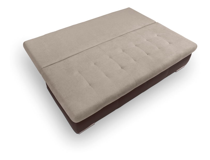 Pohovka trojsedačka BRW Olimp Lux 3DL LED (béžová + hnedá) 