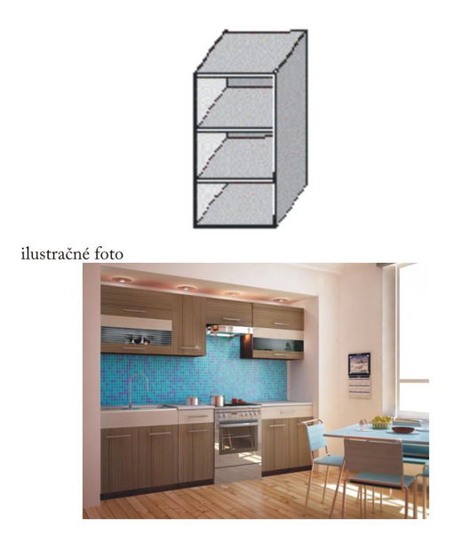 Horná kuchynská skrinka GO-30 Igo