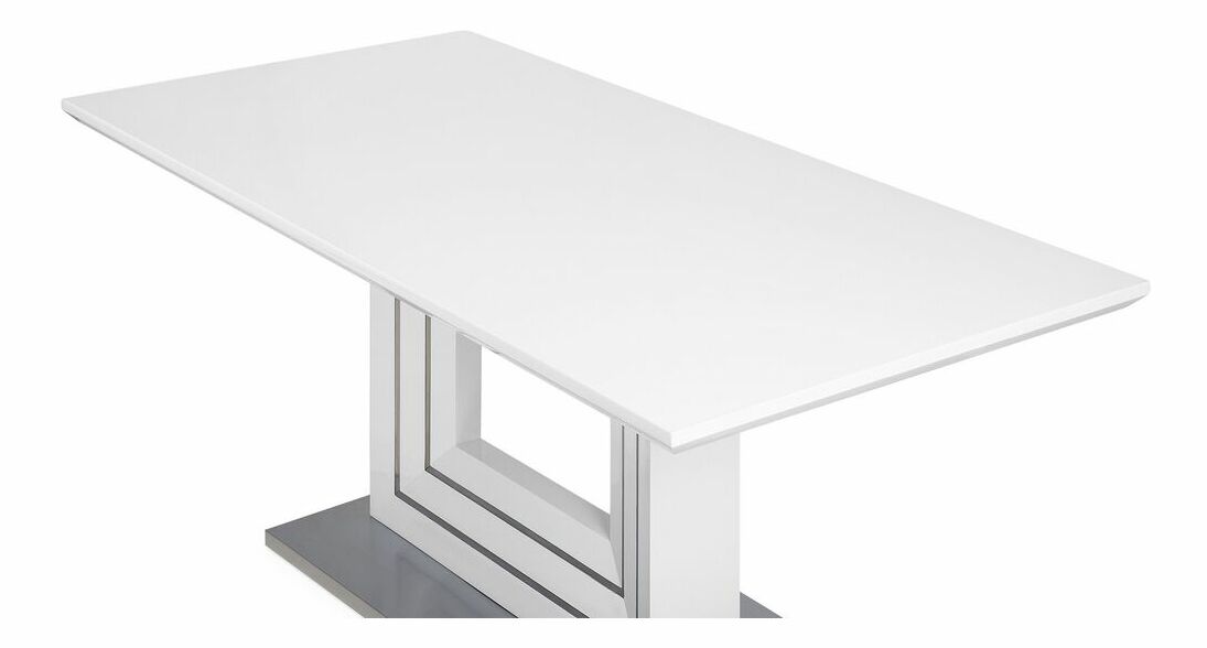 Jedálenský stôl KLAONE 180 x 90 cm (MDF) (biela) (pre 8 osôb)