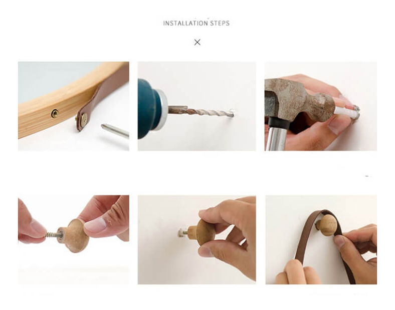 Oglindă Loma 2 (bambus)