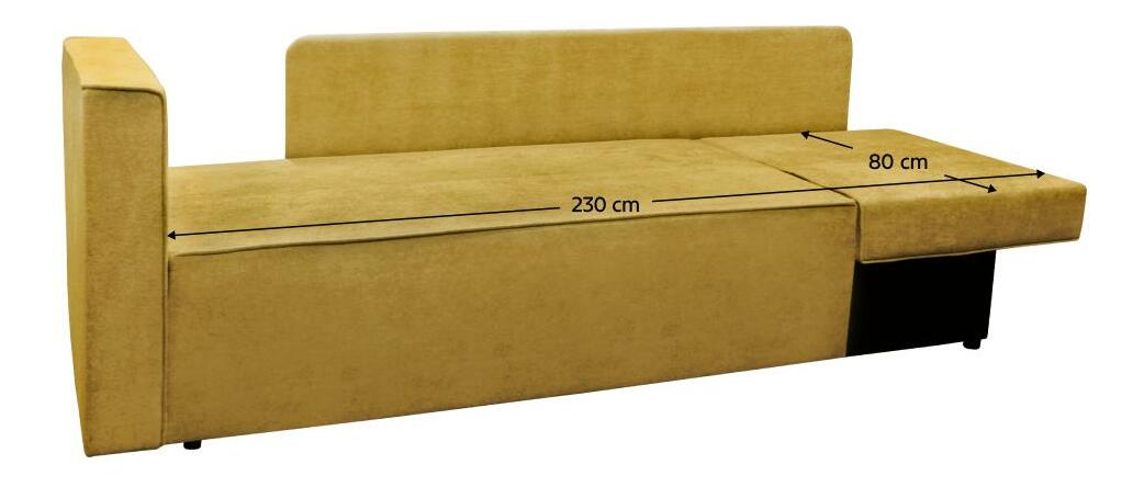 Sofa Paddington (žuta)